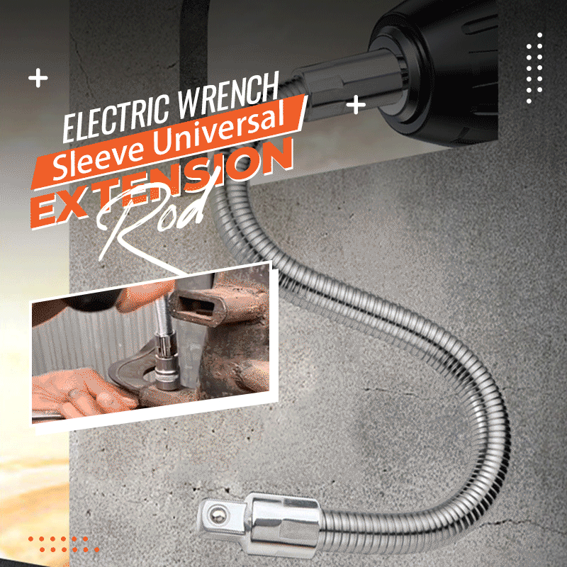 FlexiDrive™ | Flexible Verlängerungsstange für elektrischen Schraubenschlüssel – Biegsamer Drehmomentadapter
