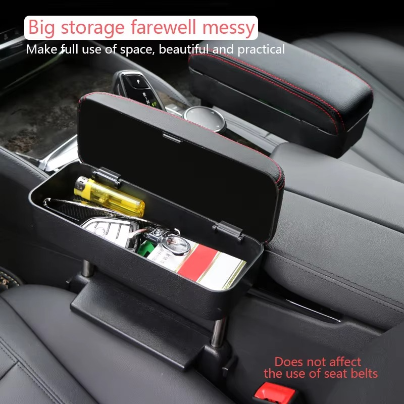 50% RABATT | PowerDock™ | Verstellbare Auto-Armlehnen- & Aufbewahrungsbox für mehr Komfort, Ordnung & Funktionalität beim Fahren