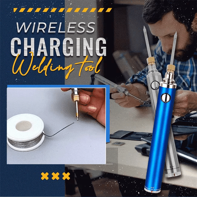 SolderPro™ | Kabelloser Lötkolben mit Wireless Charging – Tragbares USB-betriebenes Werkzeug