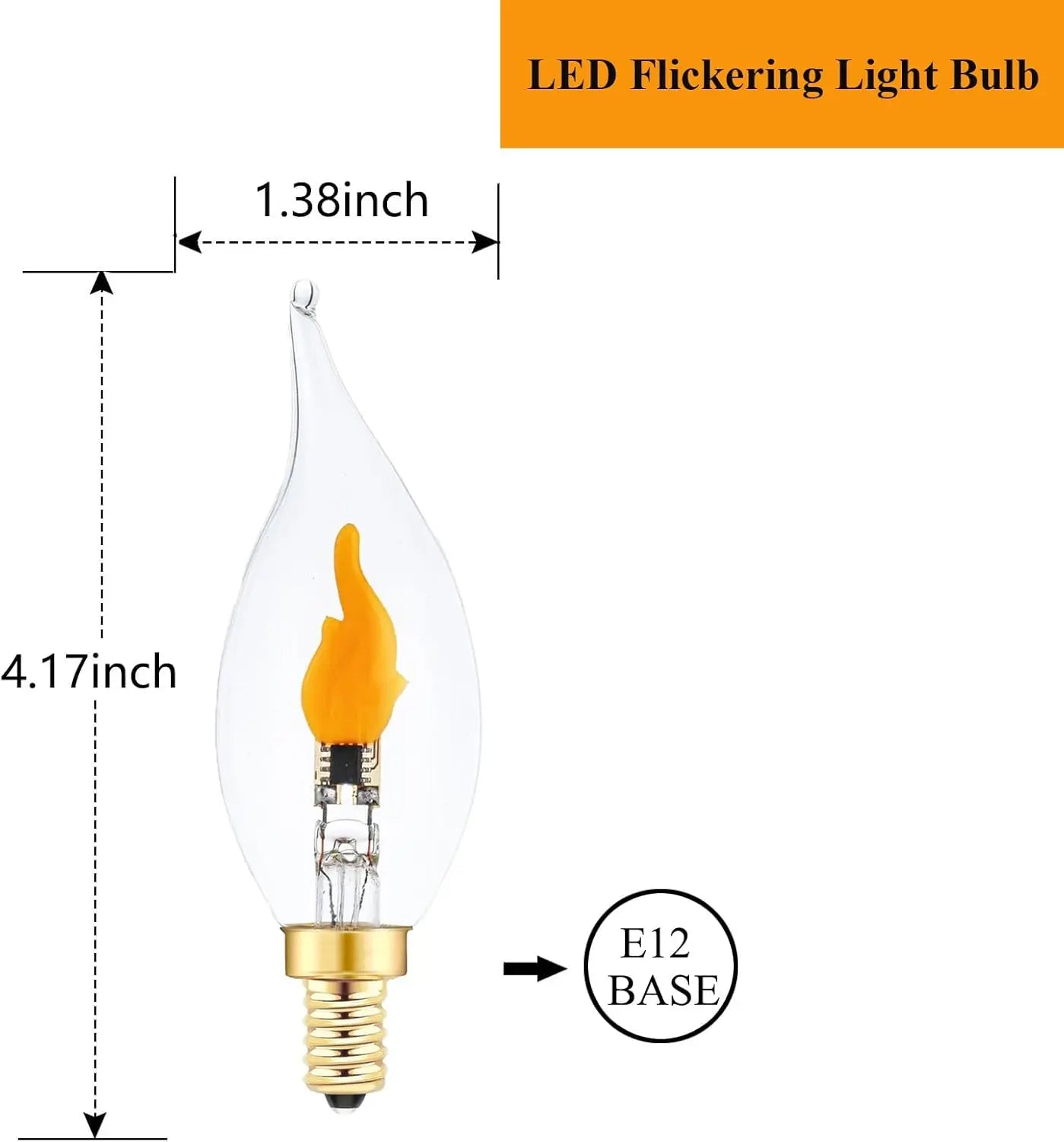 FlameGlow™ | LED Flackerlicht Birne — Gemütliche Beleuchtung für Flur & Eingang 2er-Set