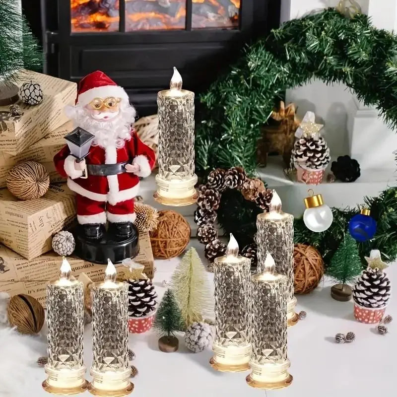 1+1 GRATIS | GlowLume™ | LED Kristall-Kerzenlichter — Funkelnde & romantische Tischbeleuchtung