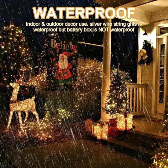 GlowLine™ | LED-Lichterkette Kupferdraht – 9 Meter