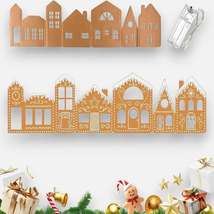 GingerGlow™ | Lebkuchen-LED-Dorf