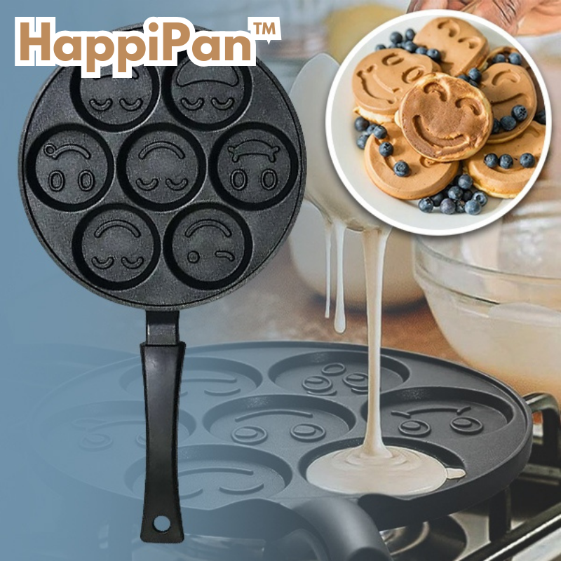 Movina Rostami HappiPan™ | Smiley-Pfannkuchenpfanne – Movina Deutschland