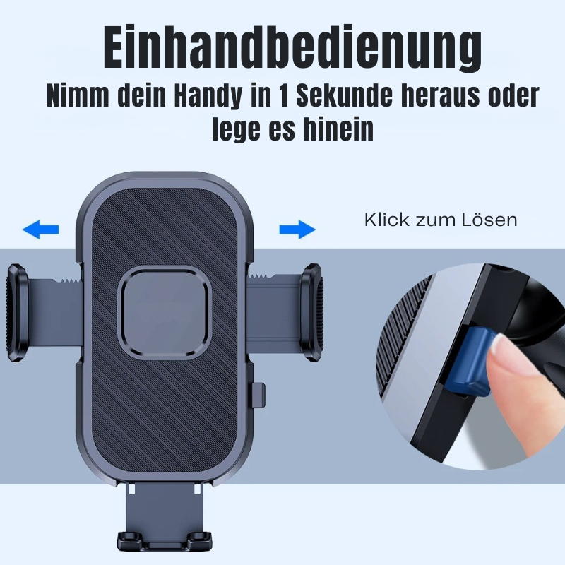 SnapHold™ | Starker Saugnapf-Handyhalter