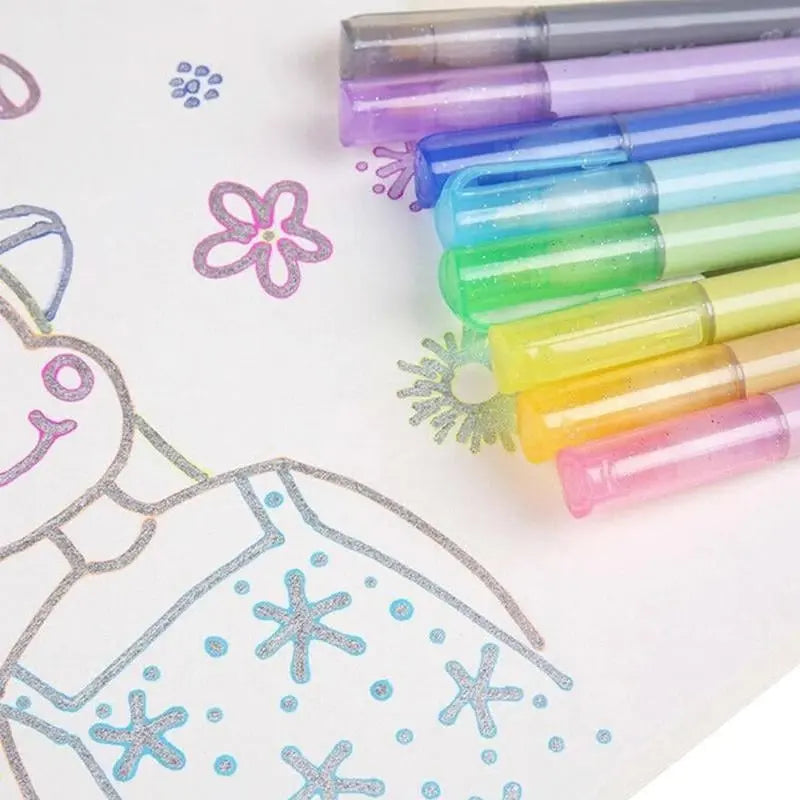 MetalArt™ | Metallic-Marker-Stifte – Ideal für Karten, Handlettering & Basteln