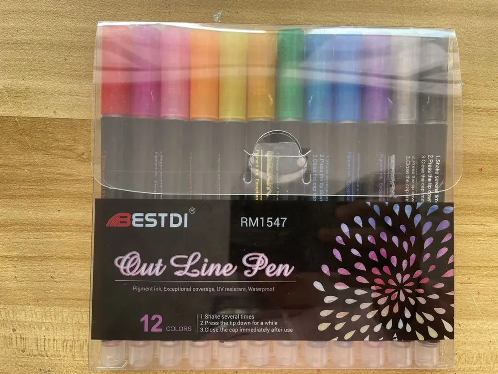 MetalArt™ | Metallic-Marker-Stifte – Ideal für Karten, Handlettering & Basteln