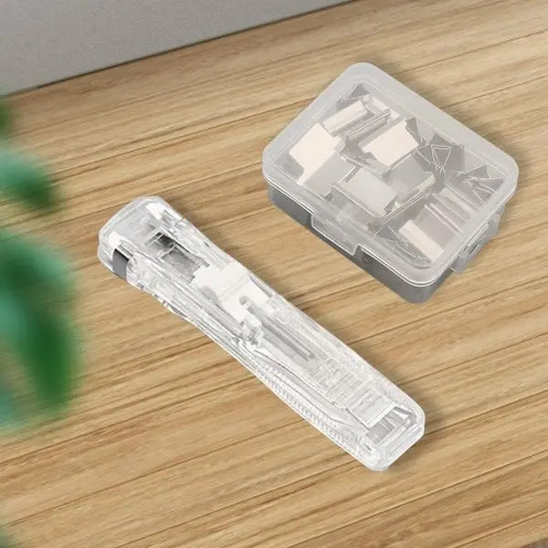 ClipMate™ | Mini-Druckhefter | Wiederverwendbares Werkzeug zum Papierheften ohne Beschädigungen