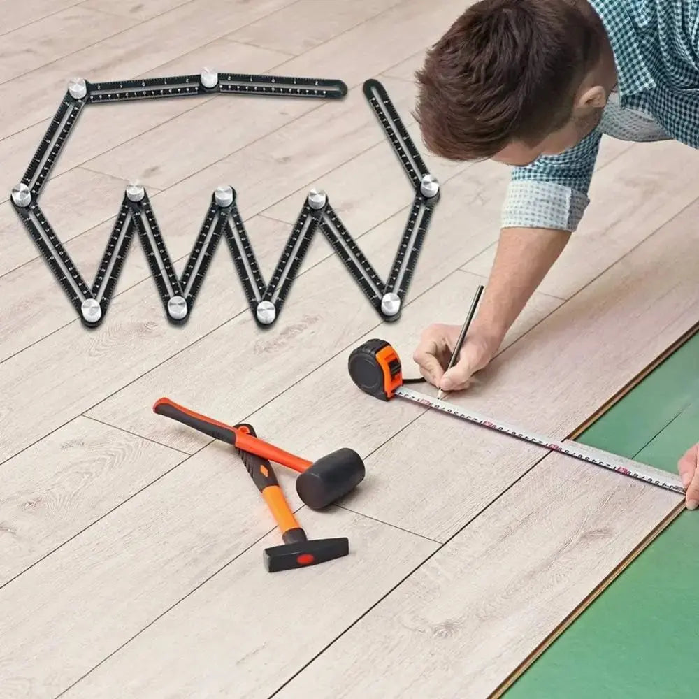 MasterAngle™ | Multi-Winkel Messwerkzeug — Für Bau, Fliesen, Holz & Renovierung