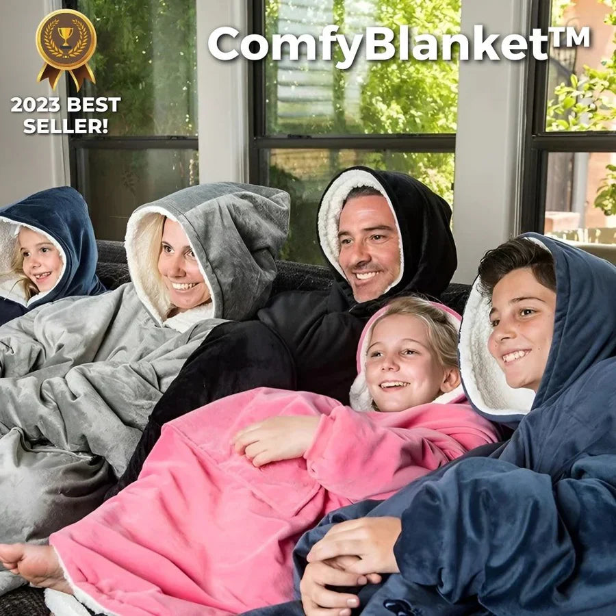 50% Rabatt | ComfyBlanket™ | Ultrawarmer Sherpa-Fleece-Hoodie