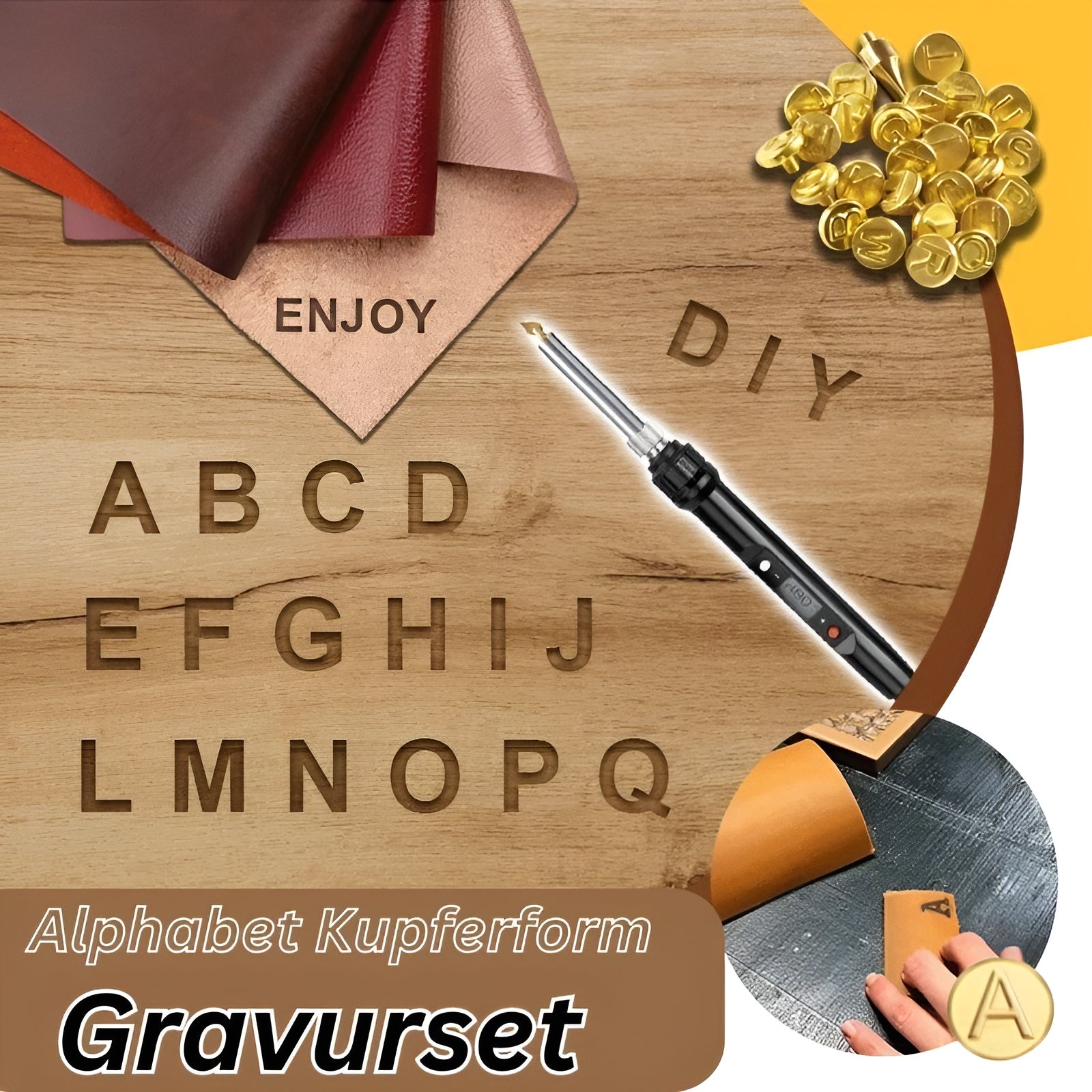 50% RABATT | GravuraMaster | DIY-Schnitzwerkzeug Set für jeden Bastler