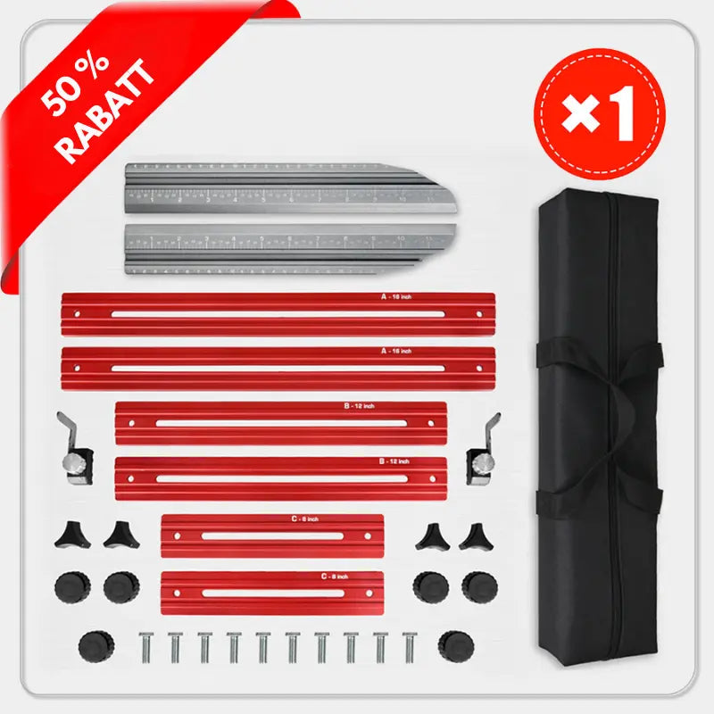 AngleMark™ | Präzises Treppenmesswerkzeug | Verstellbare Aluminiumwinkel-Schablone