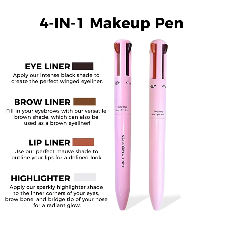1+1 Gratis | BeautiPen™ | Ein Stift, vier Makeup-Essentials!