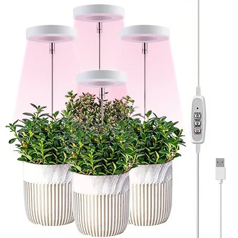 50% RABATT | LumiSprout™ | Vollspektrum LED-Pflanzenlampe mit Timer & Dimmung | ideal für Zimmerpflanzen