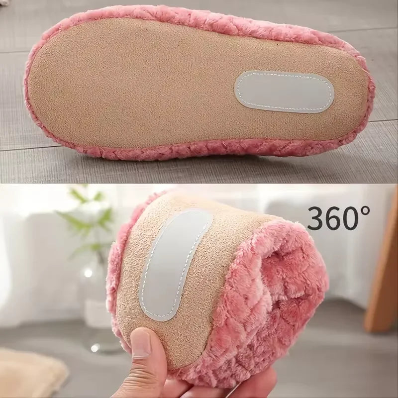 FurryFlats™ | Unisex-Winterhauspantoffeln