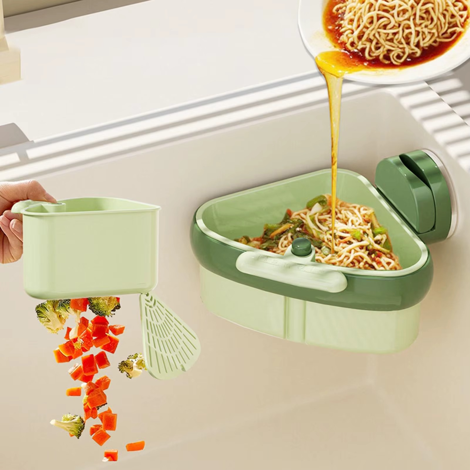 SinkMate™ | Eck-Siebkorb
