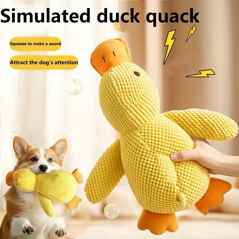 50% RABATT | TuffDuck™ | Das beruhigende und interaktive Hundespielzeug für endlosen Spaß, Stressabbau und gesundes Spielen!