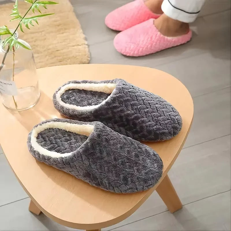 FurryFlats™ | Unisex-Winterhauspantoffeln