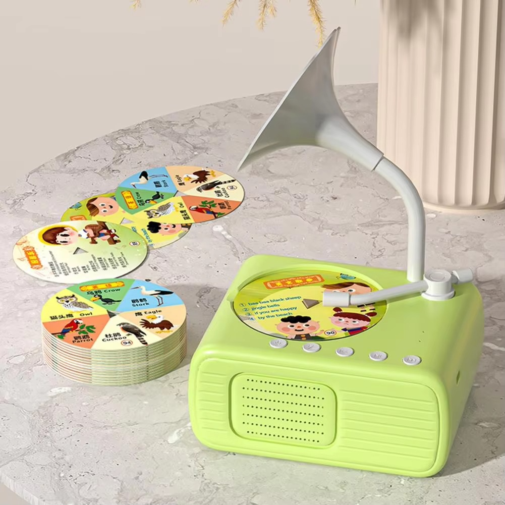 50% RABATT | GrammyTales™ | Interaktives Kinder-Hörgerät mit Geschichten & Musik | Bildschirmfreies Lernen & Fantasie-Förderung