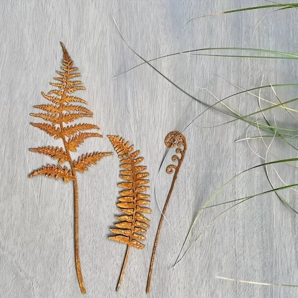 Rustiva™ | Herbstliche Rostoptik | Für Garten & Innenbereich | Metall-Skulptur