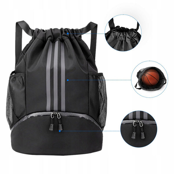 TigerPack™ | Unisex-Kordelzug-Rucksack