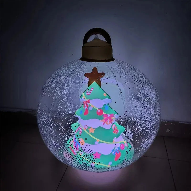 GlowSphere™ |  Leuchtende Weihnachtskugel für magische Winternächte