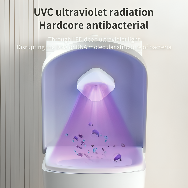 50% RABATT | ToiShield™ | UV-Toilettenreiniger mit 99,9% Keimfreiheit & Nachtlicht