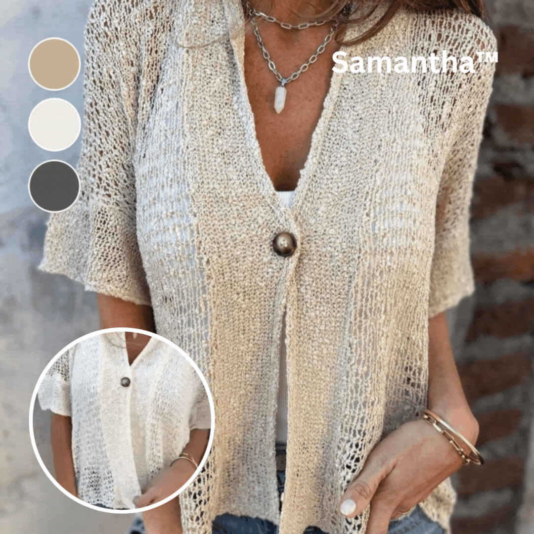 Samantha™ | Lässige Strickjacke