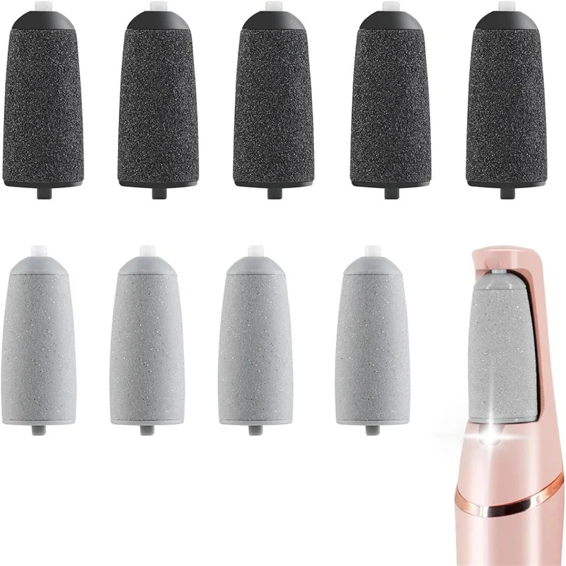 FootRenew SmoothRoller™ | 8er Ersatzrollen – Profi-Hornhautroller für hygienische & effektive Fußpflege