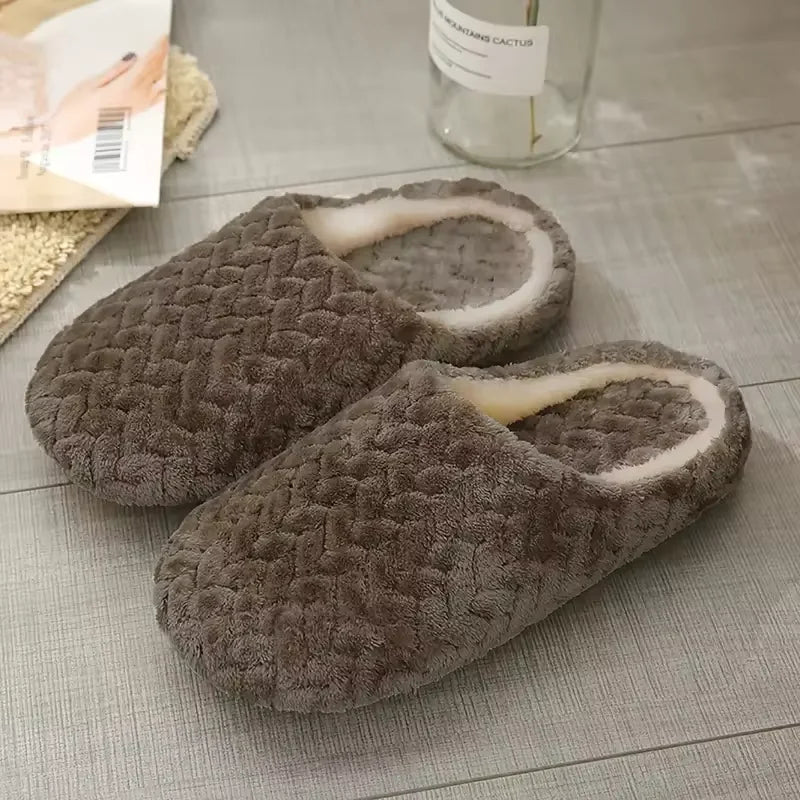 FurryFlats™ | Unisex-Winterhauspantoffeln