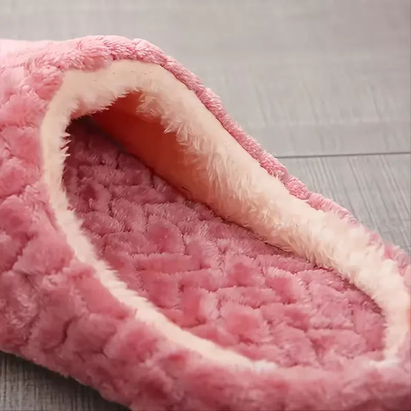 FurryFlats™ | Unisex-Winterhauspantoffeln
