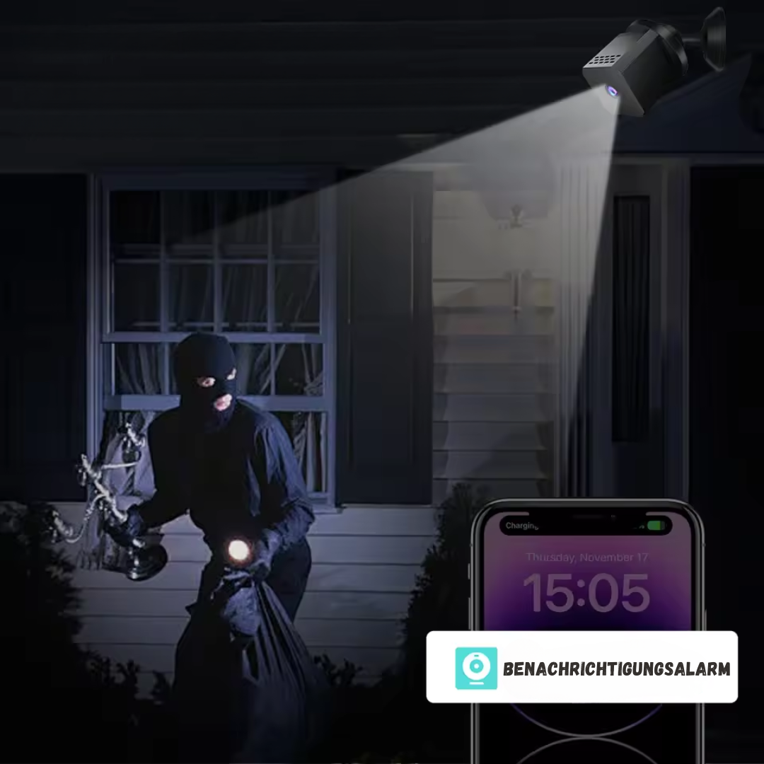 SecureSight™ | Tragbare HD-Überwachungskamera