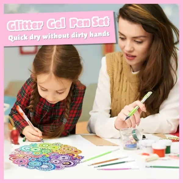 SparklePen™ | Sparkle Joy Gelstifte – Glatte Glitter-Tinte für präzise Kunstwerke