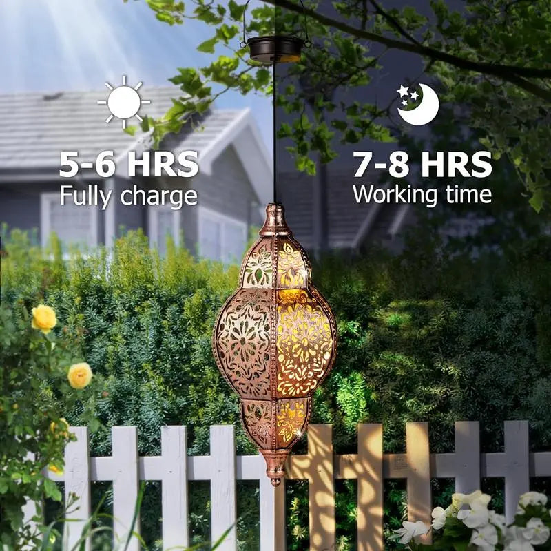 LumiMaroc™  | Stimmungsvolle Marokko-Solarleuchten – Ideal für laue Sommernächte