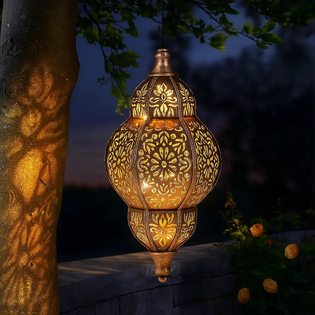 LumiMaroc™  | Stimmungsvolle Marokko-Solarleuchten – Ideal für laue Sommernächte