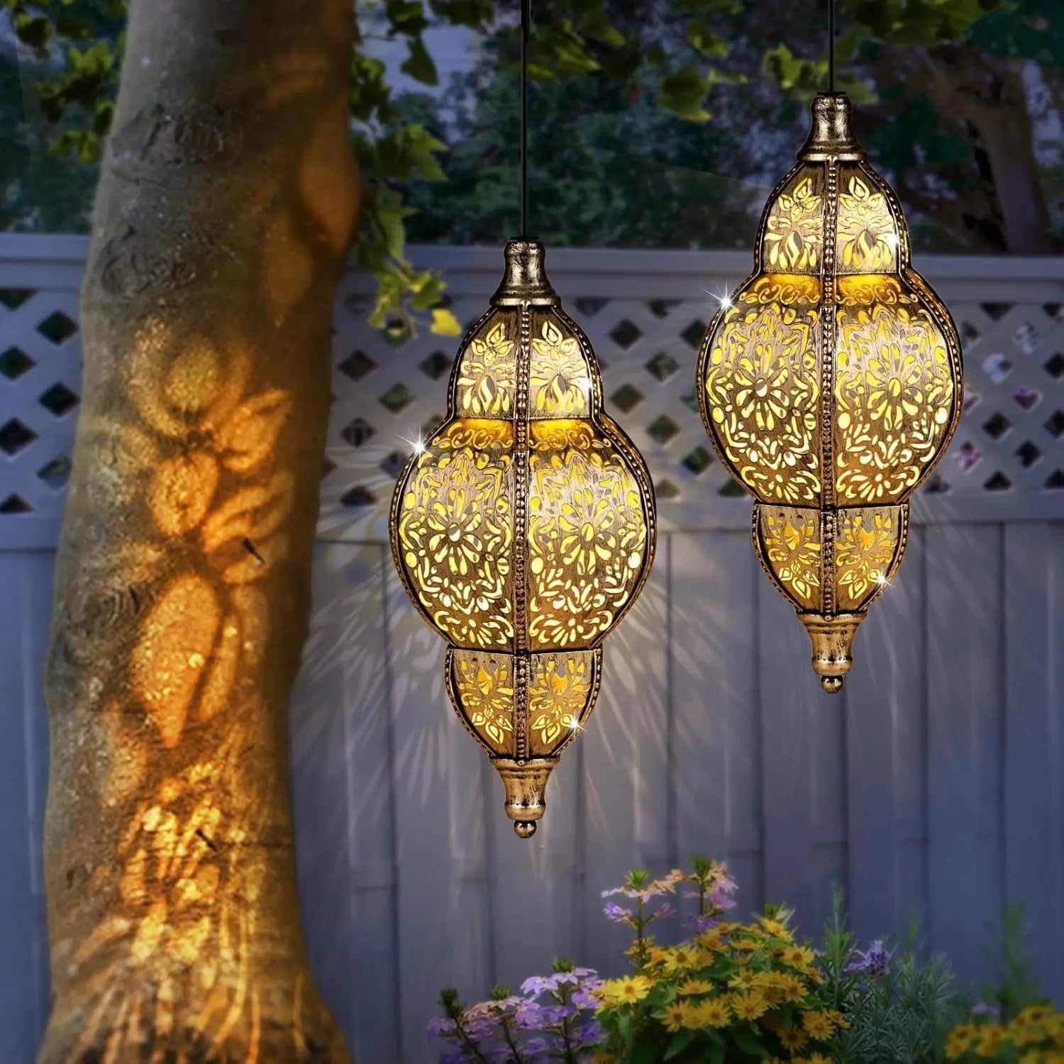 LumiMaroc™  | Stimmungsvolle Marokko-Solarleuchten – Ideal für laue Sommernächte