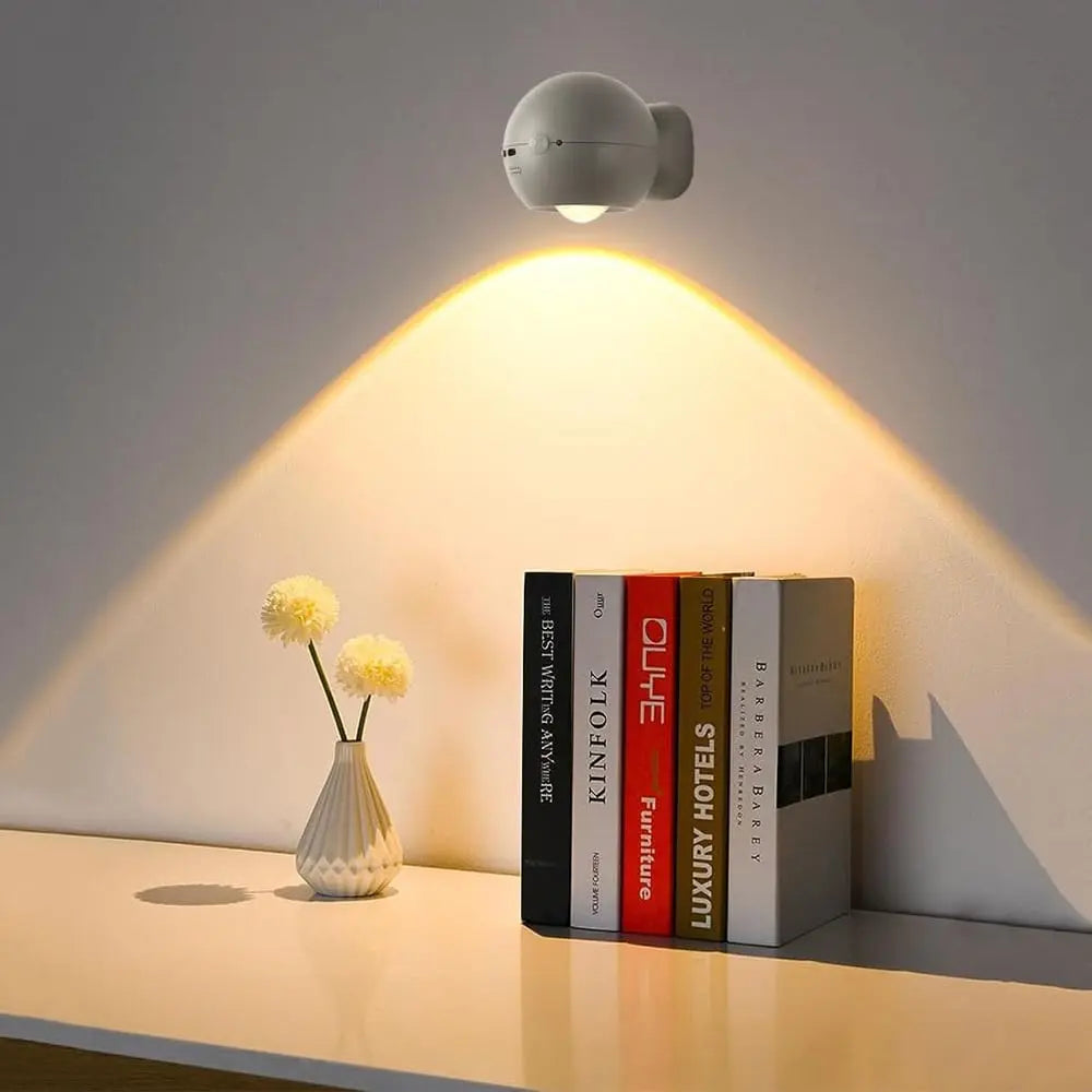 GlowMount™ | Sunset Glow Wandleuchte | Wiederaufladbare Dimmbare Stimmungsbeleuchtung