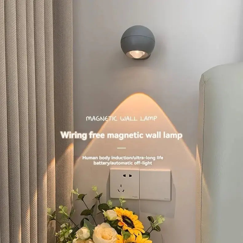 GlowMount™ | Sunset Glow Wandleuchte | Wiederaufladbare Dimmbare Stimmungsbeleuchtung