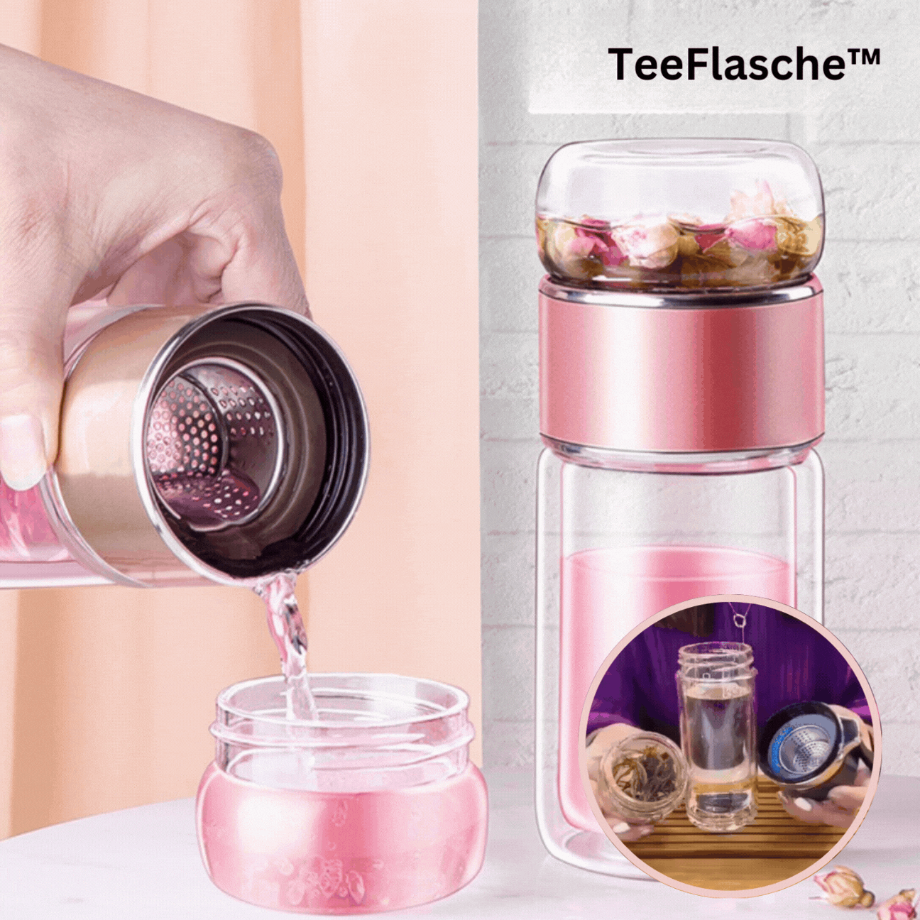 TeeFlasche™ | Instant-Tee-Genuss