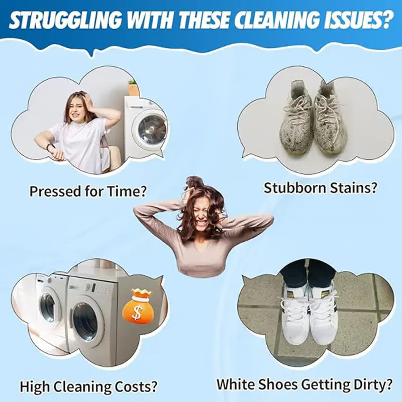 50% Rabatt | FoamClean™ | Universeller Schaumreiniger für Schuhe