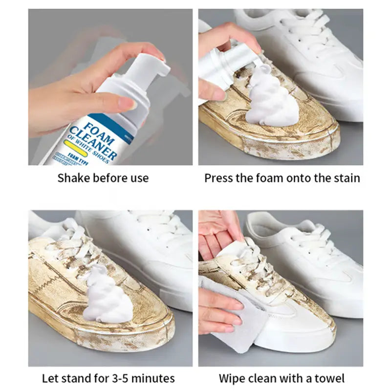 50% Rabatt | FoamClean™ | Universeller Schaumreiniger für Schuhe