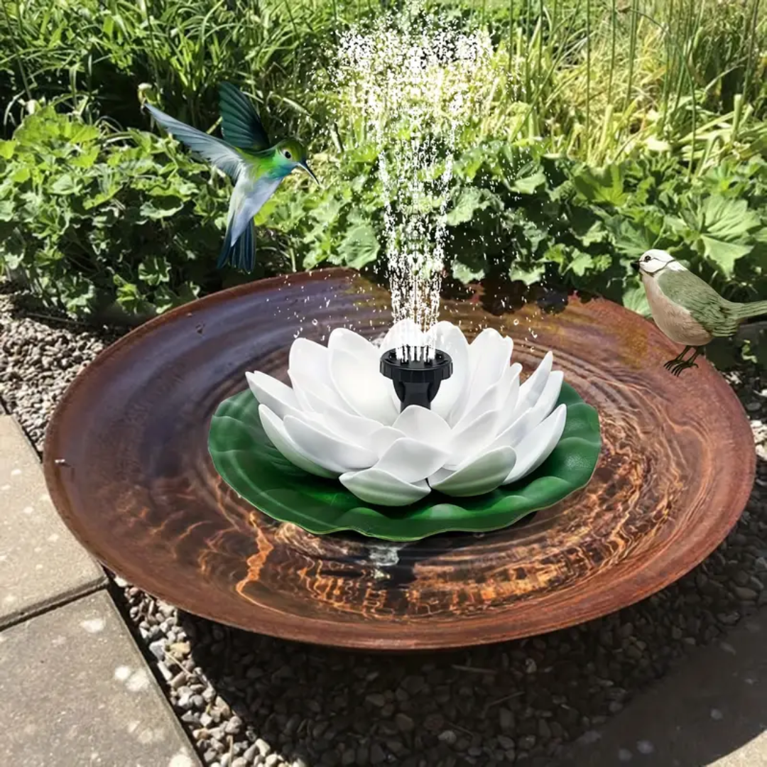 SunFlow™ | Magischer Solarspringbrunnen für deinen Garten