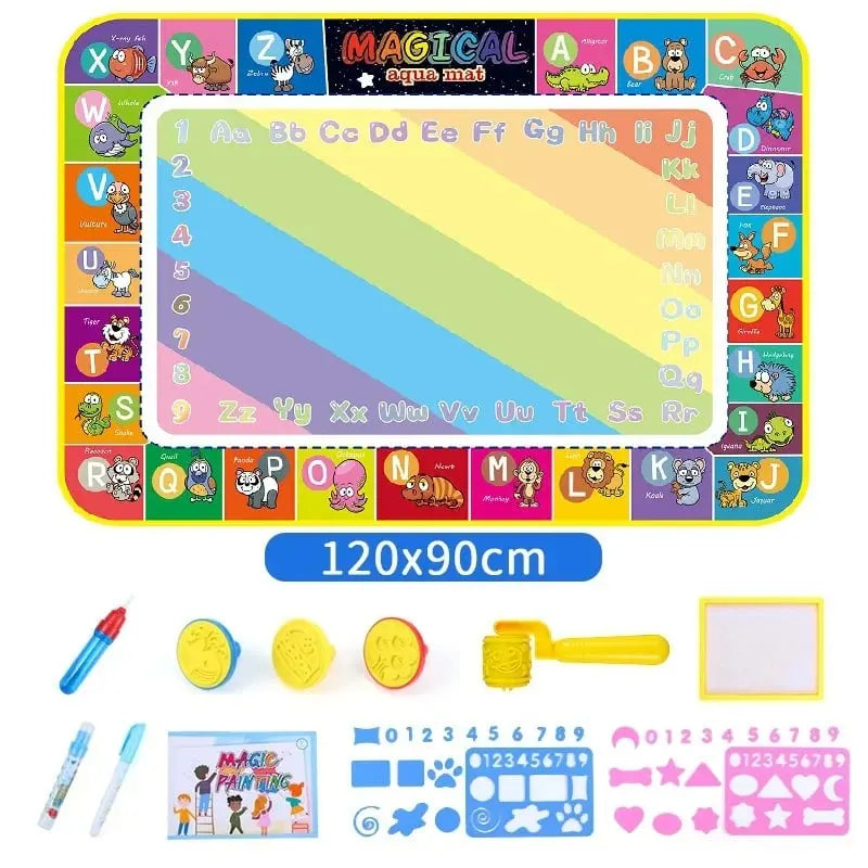 AquaMagic™ | Water Doodle Matte – Kleckserfreie wiederverwendbare Wasser-Zeichenmatte