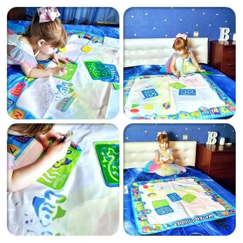 AquaMagic™ | Water Doodle Matte – Kleckserfreie wiederverwendbare Wasser-Zeichenmatte