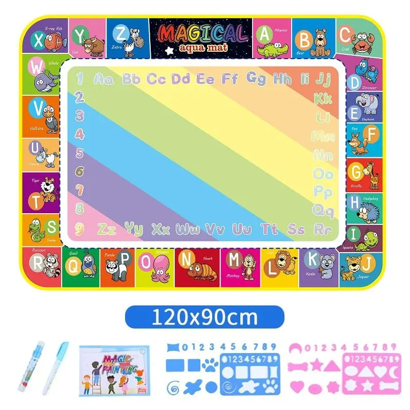 AquaMagic™ | Water Doodle Matte – Kleckserfreie wiederverwendbare Wasser-Zeichenmatte