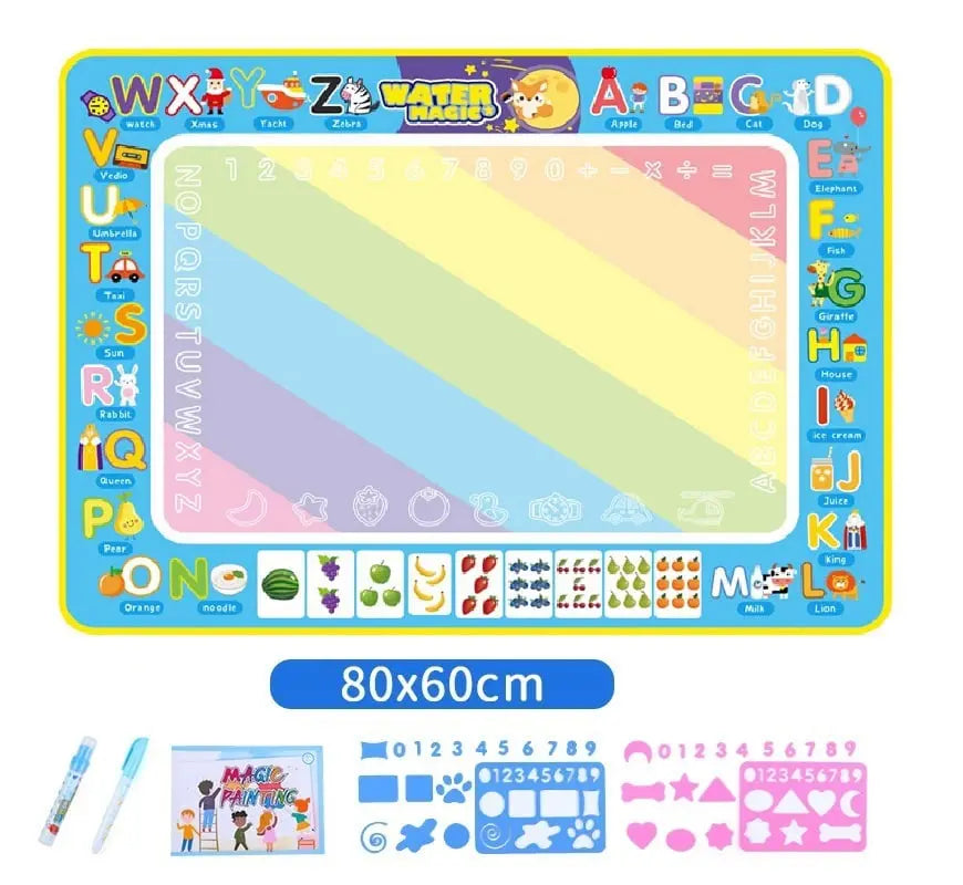 AquaMagic™ | Water Doodle Matte – Kleckserfreie wiederverwendbare Wasser-Zeichenmatte