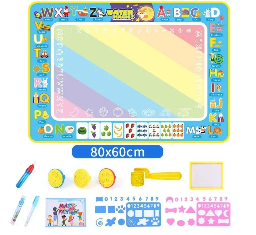 AquaMagic™ | Water Doodle Matte – Kleckserfreie wiederverwendbare Wasser-Zeichenmatte