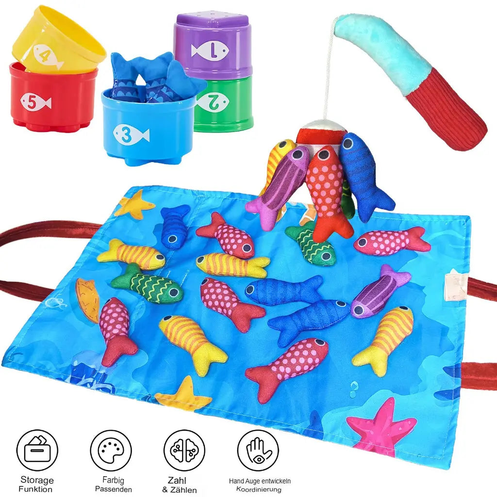 SoftCatch™ | Weiches Angel-Spielset für Kleinkinder