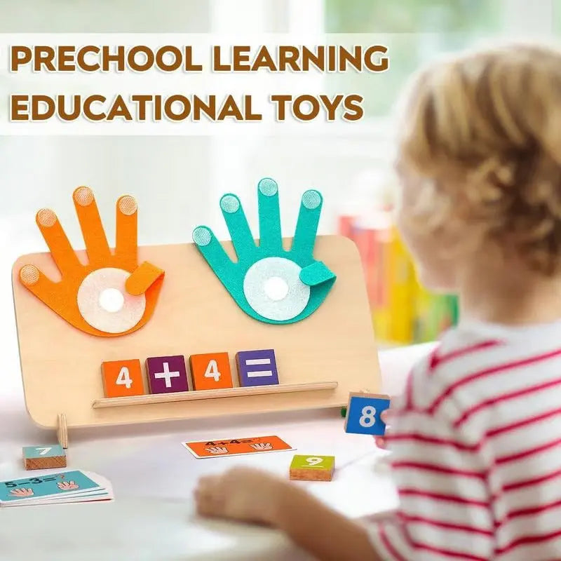 NumBlox™ | Zählblöcke mit Spielhänden — Montessori-Lernspaß fürs Zahlenlernen