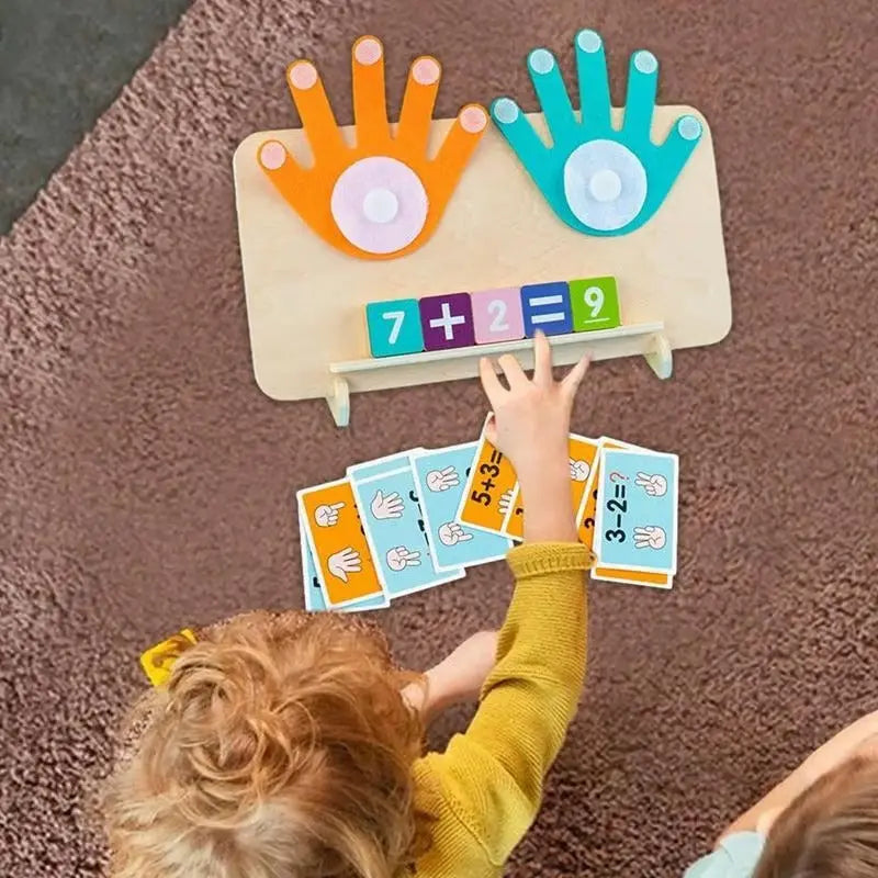 NumBlox™ | Zählblöcke mit Spielhänden — Montessori-Lernspaß fürs Zahlenlernen